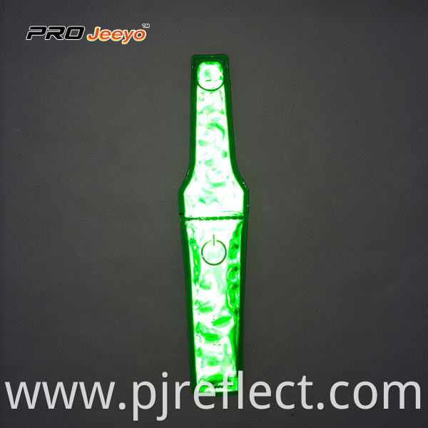 High Visibility Warning Pvc Green Magnetic Clipcj Ccj004